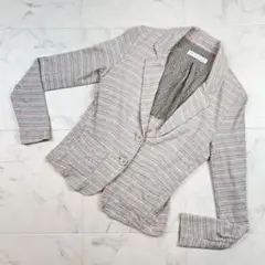 美品 ファビアナフィリッピ コットンジャケット ベージュ サイズS*QA57