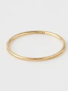 【新品】18k k18 YG リング 地金 彫り装飾 現在発売中