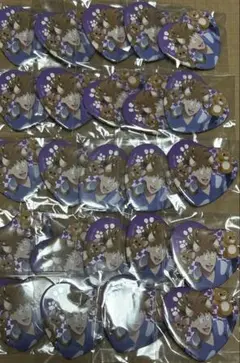 忍たま　ナンジャタウン　ハート缶バッジ　鉢屋