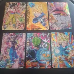 ドラゴンボール トレーディングカード 6枚セット