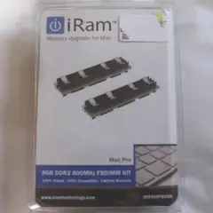 Mac Pro用メモリー iRam FBDIMM KIT(IR8GMP800K)