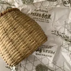 【新品未使用】戸隠竹細工 竹細工 根曲竹 花瓶 花入