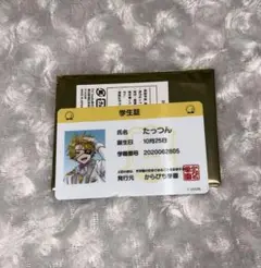 カラフルピーチ からぴちパラダイス たっつん 学生証