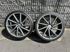 マカン vossen cvt 22インチ ホイールセット 4本 展示品 美品】VOSSEN CVT 22in 9J +32 10.5J +42 PCD112 4本