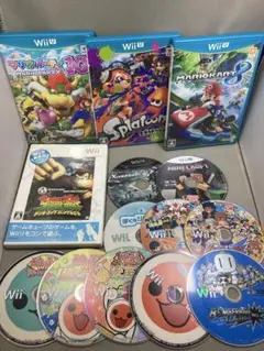 動作確認済み Bb Wii WiiU ゲームソフト 14枚セット まとめ売り