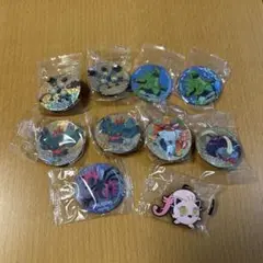 くら寿司 ポケモン ホログラムマグネット ラバーキーホルダー