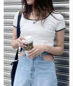 リンガーショートTシャツ