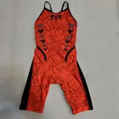 TYR 練習水着 レッド 赤 130cm