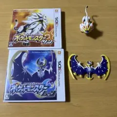 ポケットモンスターサンムーン 特典フィギュア＆アートブック付き 動作確認初期化済