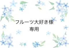 フルーツ大好き様リクエスト No.44,45 まとめ商品