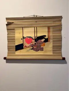 春画２４図 手描き絹本 浮世絵・春画・絹本・No.210507-09・梱包サイズ60 | Pay ID