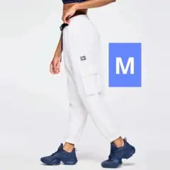 ZUMBAホワイトカーゴパンツ レディースメンズ男女兼用新品M　訳あり