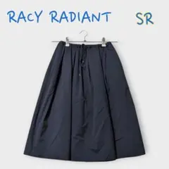 【未使用】＊レーシーラディアント＊SRサイズ スカート フレアスカート ネイビー
