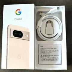 Google Pixel 8　変換アダプターとUSB-Cケーブル説明書付