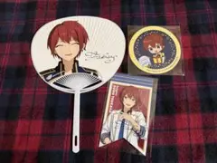 あんスタ 朱桜司 応援うちわ ガーランド コースター アニメイト特典
