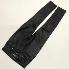 nudie jeans THIN FINN DRY BLACK COATED26