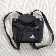 adidas　リュックバック　黒色