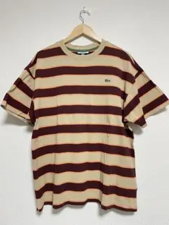 LACOSTE for BEAMS / 別注 Border Tee