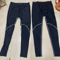 Find-Out ブラック レギンス LL 2着 セット