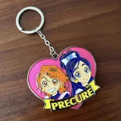 ふたりはプリキュア キュアブラック キュアホワイト キーホルダー　ハート型