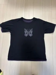 NEEDLES Reversible Tee ニードルス ブラックS