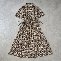 MEDE19F ミュルーズ染織美術館 アーカイブコレクション プリントワンピース