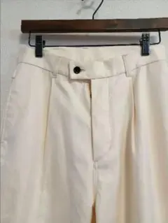 a piece of Library ホワイトパンツ パンツ