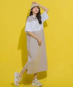 【最終お値下げ】【新品未使用】VICKY ラガーシャツワンピース