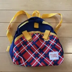 BEAMS DESIGN チェック柄リュック