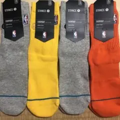 4足セット　STANCE NBA コラボソックス Lサイズ