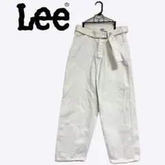 Lee リー ホワイト ペインターパンツ S ワイド ワーク