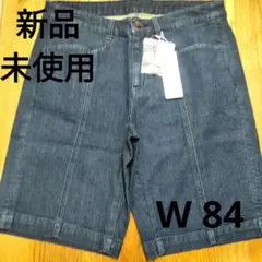 ✨新品✨ la*fite ネイビー ハーフパンツショートパンツ W84