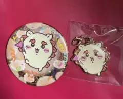 ちいかわパーク シーサー メタルチャーム 缶バッジ ゲーム景品