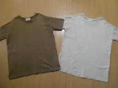 ２枚【Ｌ】メンズ 紳士 Tシャツ 綿100％