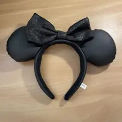 ディズニー　カチューシャ　黒