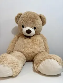 大きいクマのぬいぐるみ　長さ：約115cm