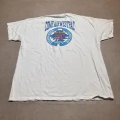US NAVY 厚木基地　半袖　tシャツ　白　ホワイト　ミリタリー　XL