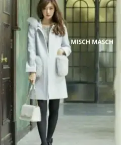 MISCH MASCH ポケットファーフードコート