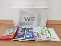 動作品Nintendo Wii 本体 + ゲームソフトセット