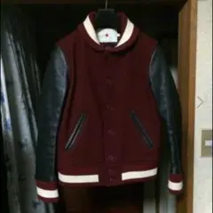 marka マーカ　スタジャン1（S）アワードジャケットS ウール×レザー marka マーカ スタジャン1（S）アワードジャケットS ウール