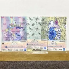 ⭐️新品⭐️スティッチ　一番くじ　クリアファイル　ステッカー　3点セット
