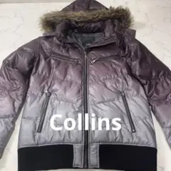 Collins グラデーション ダウンジャケット M