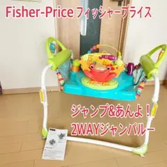 【送料込み❣️】フィッシャープライス　ジャンプ&あんよ　2WAYジャンパルー