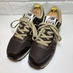 (美品)ニューバランス スニーカー ランニング ブラウン 24cm