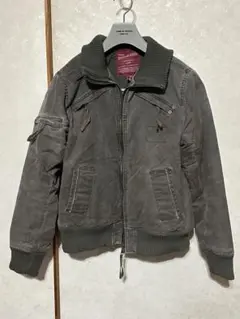 ミリタリージャケット　ブルゾン　used加工