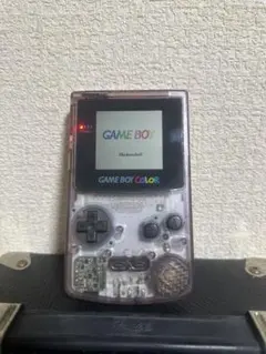 ゲームボーイカラー クリアパープル【ソフト2個付】