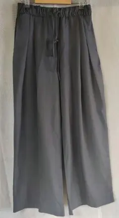 ワイドパンツ Lサイズ グレー