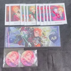 あんさんぶるスターズ あんスタ 遊木真 真 ぱしゃっつ ホロチケ 缶バッジ