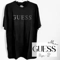 ゲス　半袖Tシャツ　メンズ　サイズ：S　カラー：BLACK