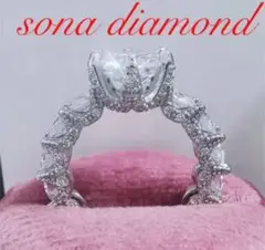 ✨最高級✨フラワーリング✨SONA パヴェダイヤモンド✨芸能人✨フルエタニティ‼️
